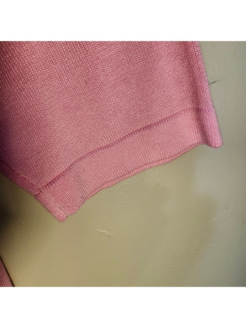 Real Clothes Pink Boat Neck Long Sleeve Spring/summer Lightweight Sweater Sz 2x - Picture 5 of 7